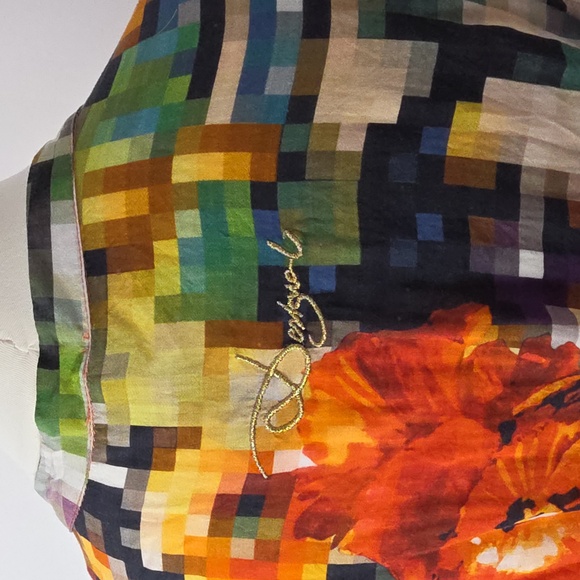 Desigual 100% Modal Colorful Printed Blouse – Women’s Size XS - Picture 6 of 12